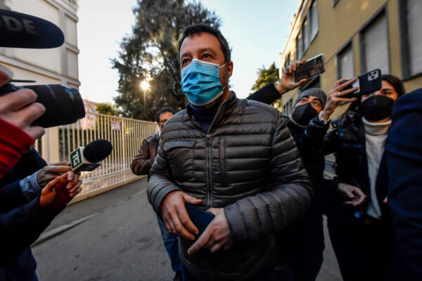 Matteo Salvini positivo al Covid-19