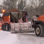Usa, tempesta di neve in Colorado: spazzaneve al lavoro