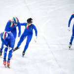 Pechino 2022: staffetta mista short track d’argento, nona sinfonia per Fontana