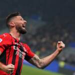 Calcio: Giroud ribalta l’Inter in 3 minuti, il Derby è del Milan