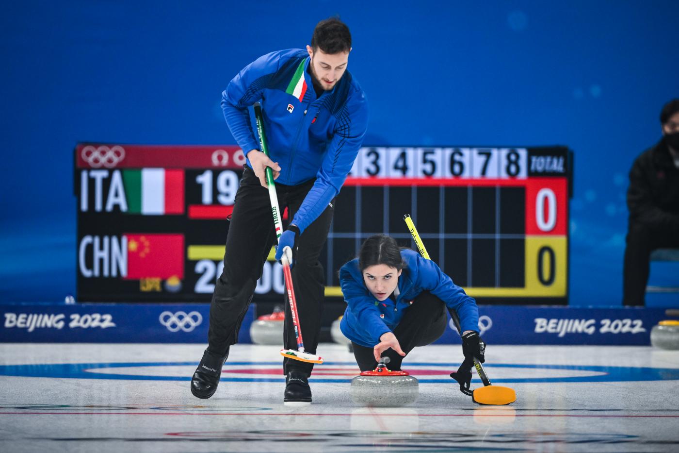 Pechino 2022: curling, doppio misto azzurro batte la Svezia e vola in finale
