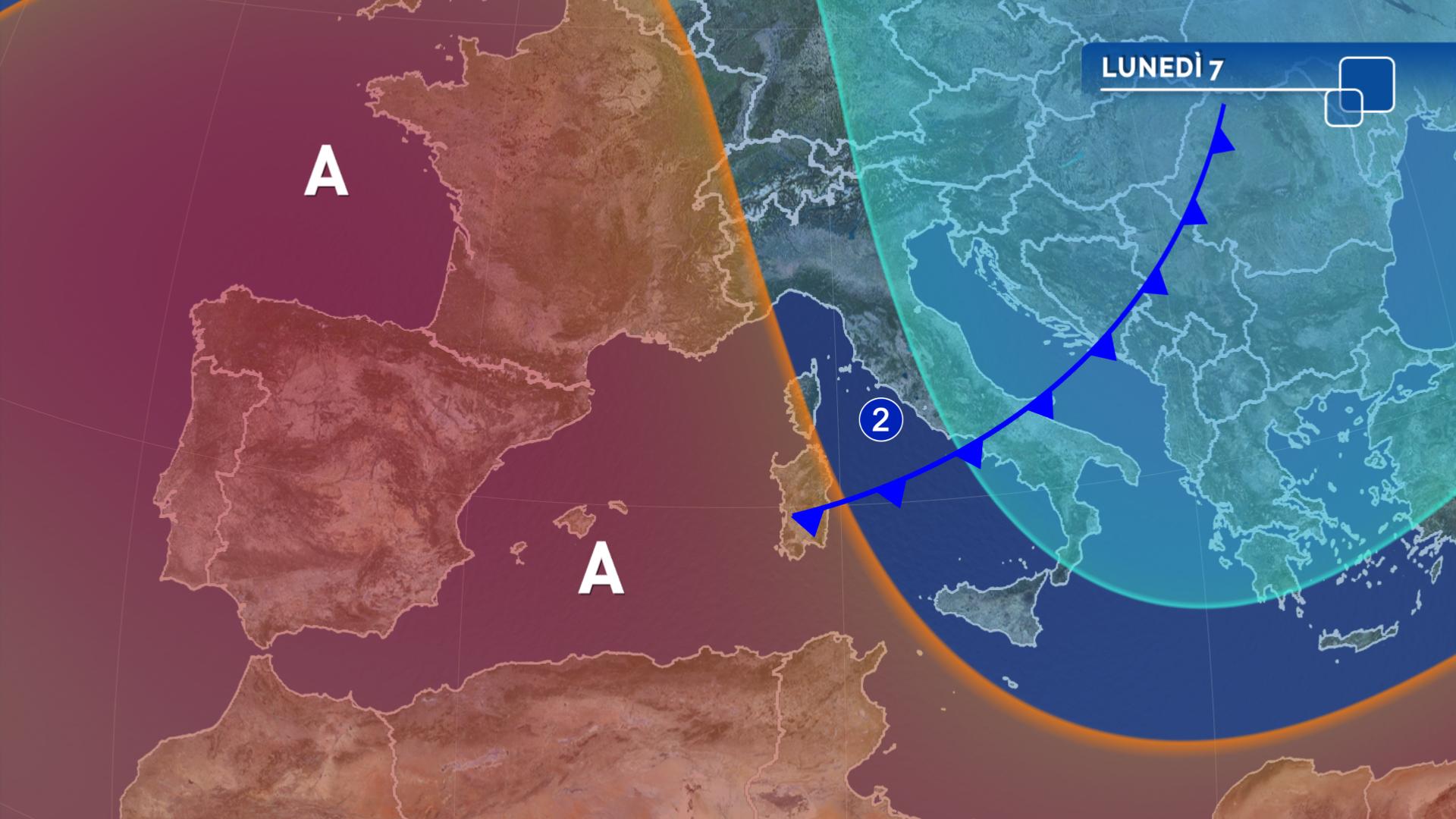 Piogge e vento forte, le previsioni meteo per i prossimi giorni Piogge e vento forte, le previsioni meteo per i prossimi giorni