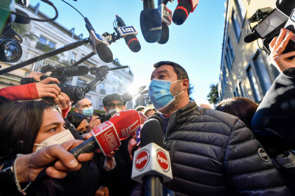 Milano, Consiglio Federale Lega presso la sede di via Bellerio