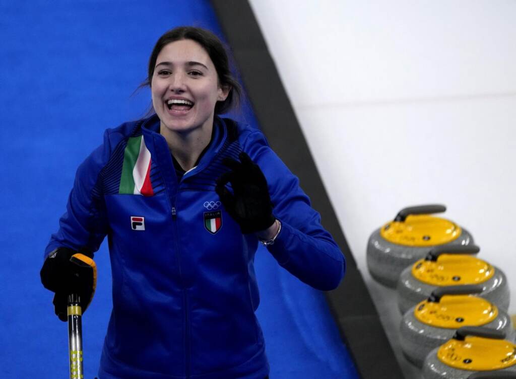 Galleria foto 'Pechino 2022, le immagini dell’oro nel curling di Constantini e Mosaner | GALLERY' - foto 10