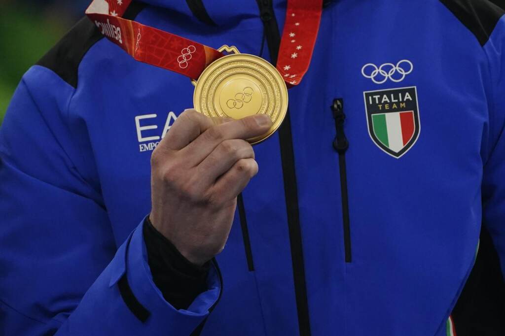 Galleria foto 'Pechino 2022, le immagini dell’oro nel curling di Constantini e Mosaner | GALLERY' - foto 14