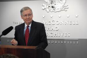 McConnell opposes as Senate nears repeal of Iraq war powers