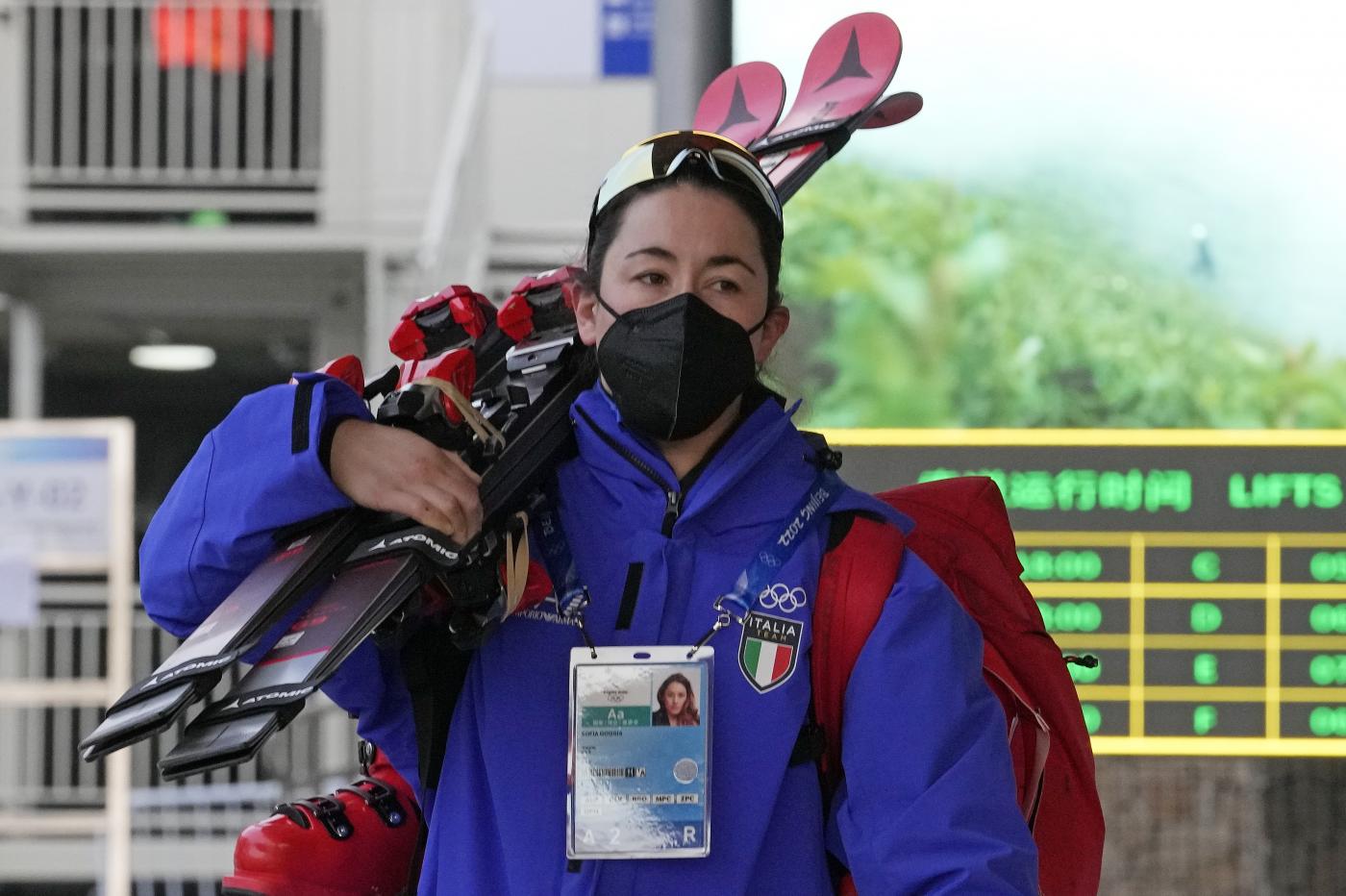 Pechino 2022: Goggia salta superG, discesa in dubbio. Brignone guida Italsci