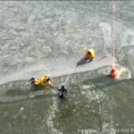 Maryland, durante un’esercitazione devono passare all’azione: vigili del fuoco salvano due persone nel lago ghiacciato