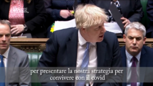 Covid, Johnson: “Ultime restrizioni potrebbero terminare a fine febbraio”