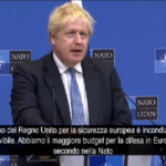 Ucraina, Johnson: “L’impegno del Regno Unito per la sicurezza europea è incondizionato”