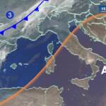 Meteo: alta pressione in indebolimento, transita un fronte freddo ma porterà poche piogge
