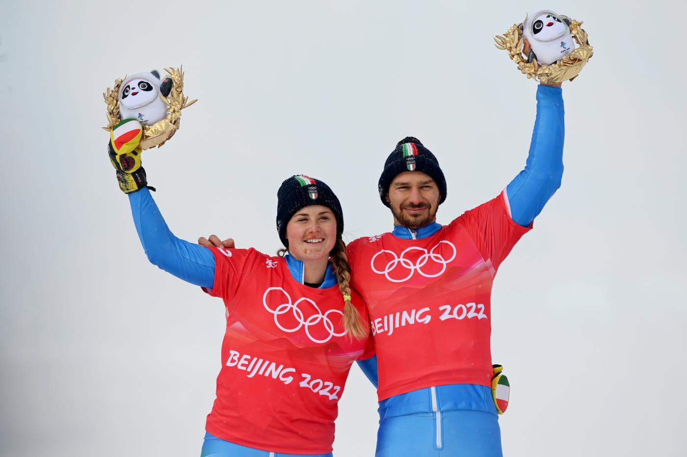 Pechino 2022: snowboardcross, Visintin-Moioli argento nel mixed team