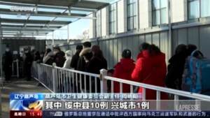 Covid, in Cina test di massa nella provincia di Liaoning