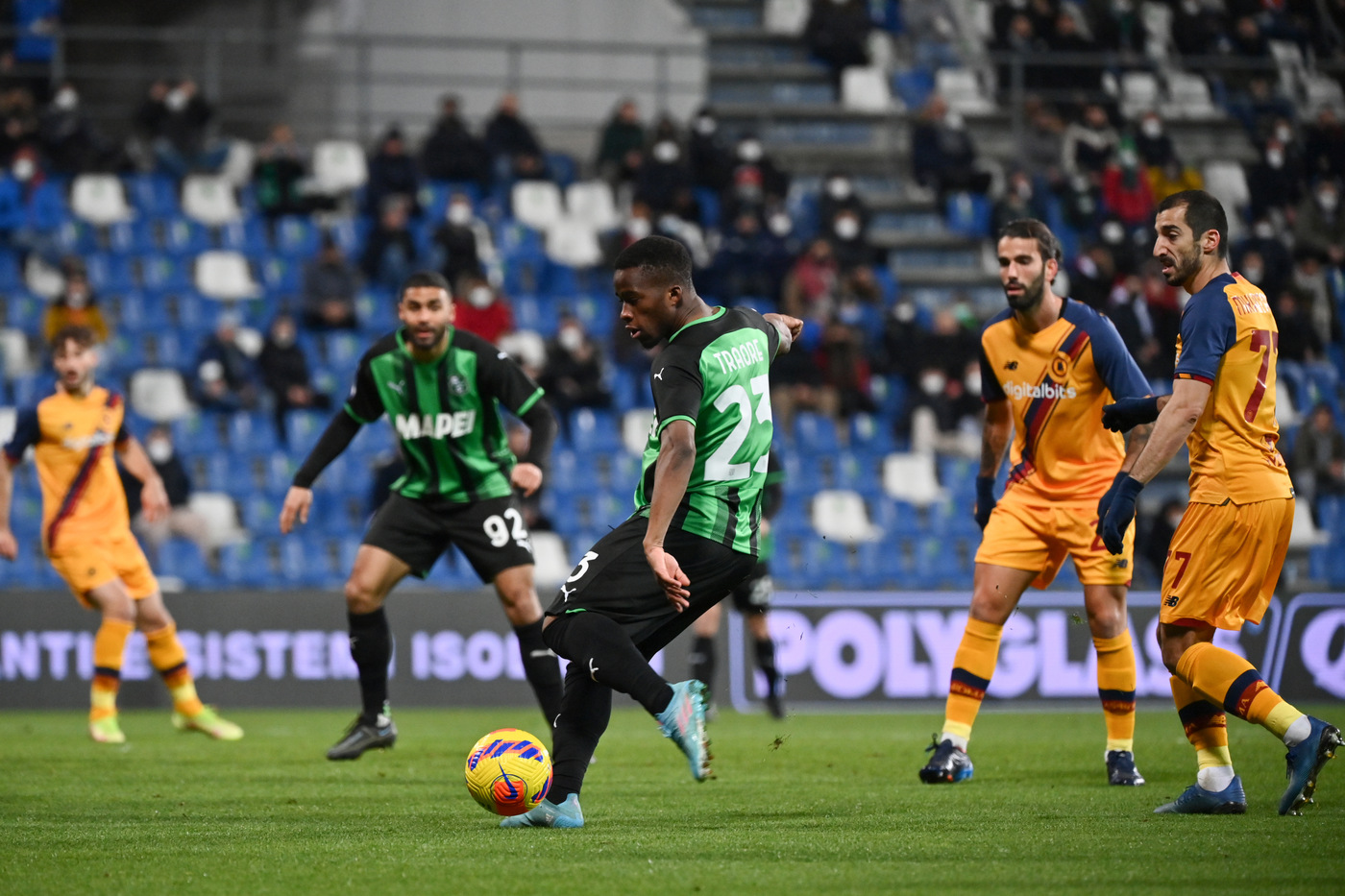 Serie A, Cristante salva la Roma al 94′: è 2-2 con il Sassuolo