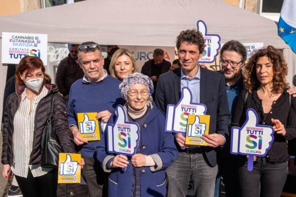 + Europa: mobilitazione nazionale per dire 'Si' a Eutanasia, Cannabis e Giustizia