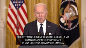 Ucraina, Biden: “Siamo pronti a raggiungere accordi scritti con la Russia”