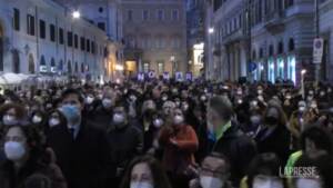 Roma, la comunita ucraina: “Abbiamo scelto la libertà e siamo pronti a difenderla”