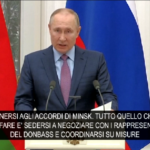 Ucraina, Putin: “Nel Donbass escalation: Kiev si sieda con i rappresentanti”