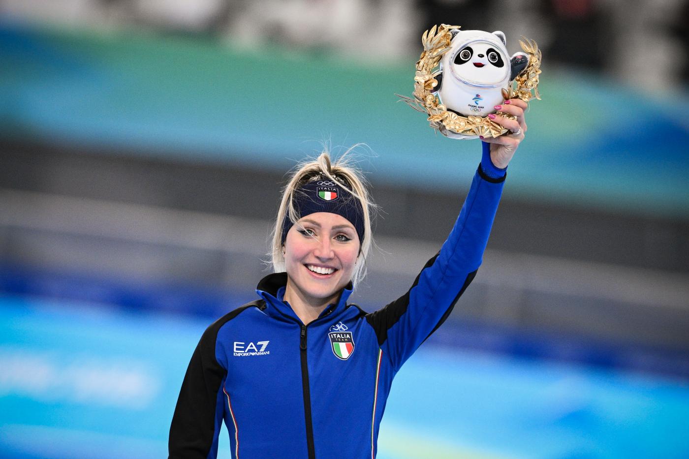 Pechino 2022, pattinaggio velocità: bronzo Lollobrigida nella mass start