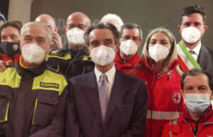 Covid, Fontana a Codogno: “Virus non sconfitto ma è giornata rinascita”