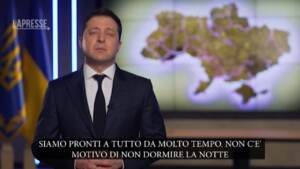 Crisi Ucraina, Zelensky: “Confini Ucraina riconosciuti a livello internazionale non cambiano”