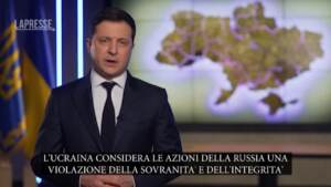 Crisi Ucraina, Zelensky: “Non abbiamo paura, non dobbiamo niente a nessuno”