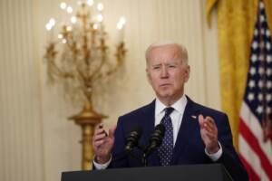 Joe Biden parla delle nuove sanzioni contro la Russia