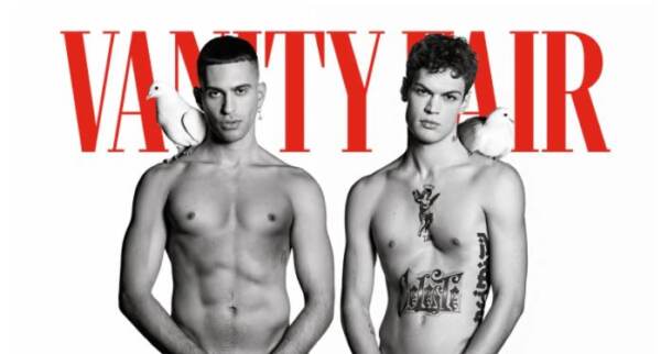 Vanity Fair, Mahmood e Blanco in copertina nudi: censura Instagram