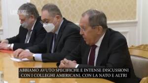 Ucraina, Lavrov: “Russia sempre pronta al dialogo”