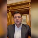 Zelensky introduce legge marziale: “Niente panico, state a casa, sconfiggeremo tutti”