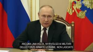 Ucraina, Putin: “Non mi aspetto accordi con drogati neonazisti”