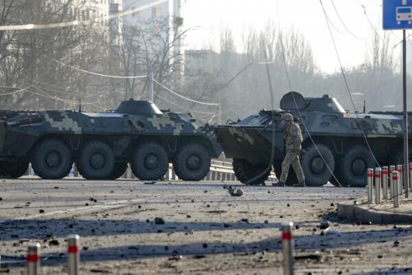 Guerra Russia-Ucraina, la città di Kiev assediata dalle truppe russe