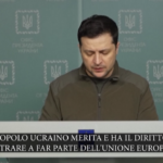 Ucraina, Zelensky: “Popolo ucraino ha diritto di entrare in Ue”