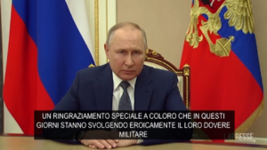 Ucraina, Putin elogia ‘eroismo’ delle forze speciali russe