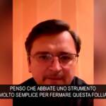 Ucraina, il messaggio del ministro Kuleba ai russi: “Soffrirete, dite a Putin di fermare la guerra”