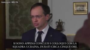Negoziati Russia-Ucraina, Medinsky: “Trovato punti su cui agire reciprocamente”