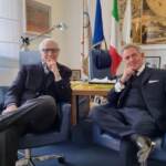 Marco Durante al CONI da Giovanni Malagò. Grande soddisfazione e sostegno a sport italiano