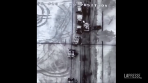 Ucraina, il drone di Kiev distrugge il lanciamissili russo