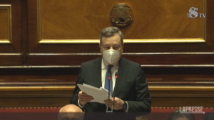 Ucraina, Draghi: “Non possiamo tollerare venga messa a rischio la pace e la sicurezza in Europa”