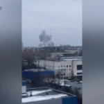 Ucraina, colpita la torre tv a Kiev