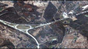 Ucraina, un convoglio militare russo di 60 km avanza verso Kiev