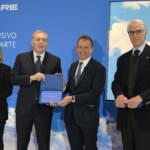 Ita presenta i nuovi aerei dedicati agli sportivi. A Fiumicino tanti ospiti insieme a Vezzali e Malagò