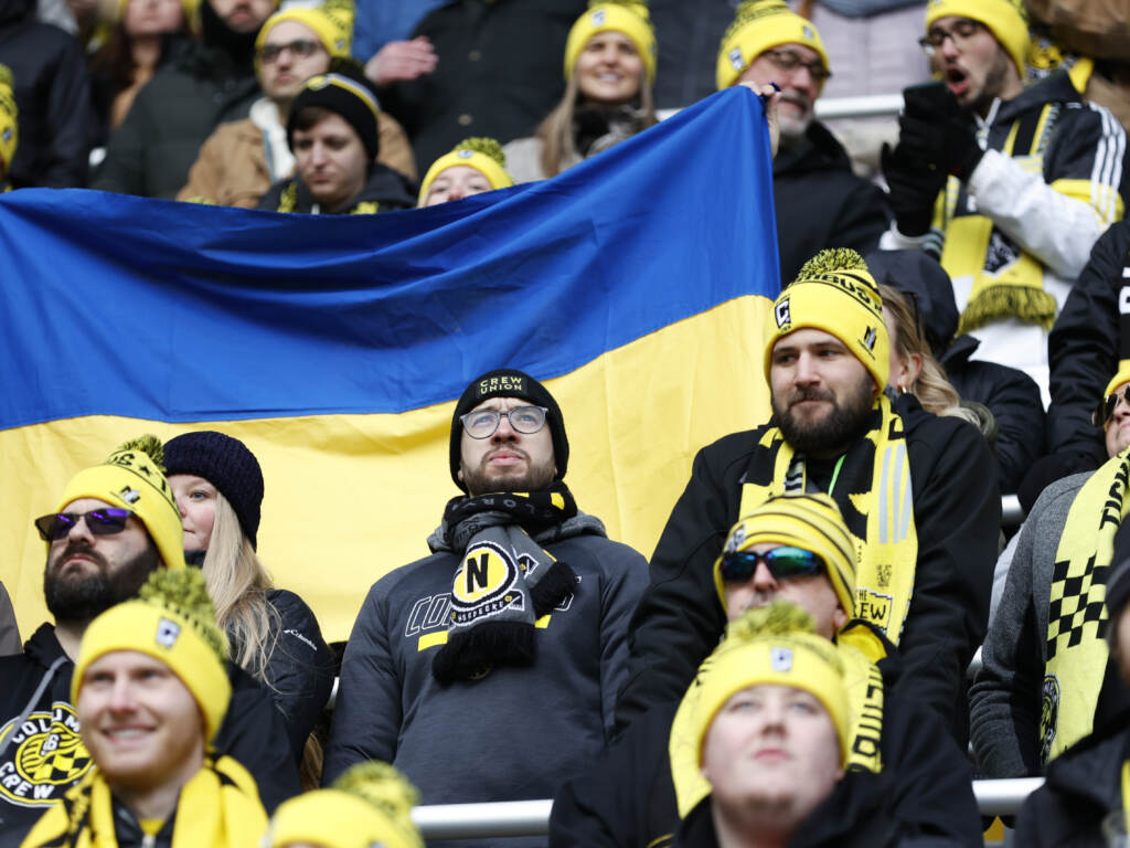 Galleria foto 'Ucraina, lo sport mondiale si tinge di giallo-azzurro – LE IMMAGINI' - foto 2