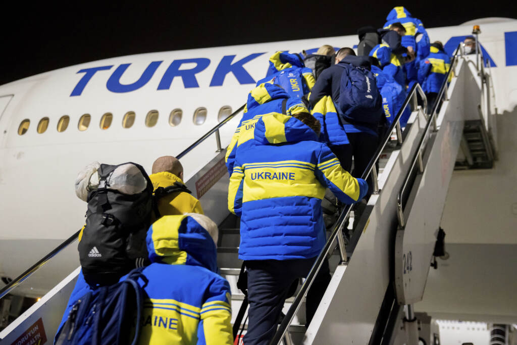 Galleria foto 'Ucraina, lo sport mondiale si tinge di giallo-azzurro – LE IMMAGINI' - foto 12