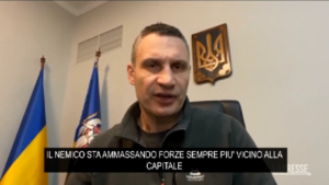 Ucraina, sindaco Kiev: “Truppe russe continuano ad avvicinarsi”