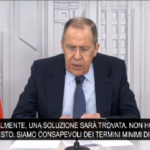 Ucraina, Lavrov: “Fiducioso, una soluzione sarà trovata”