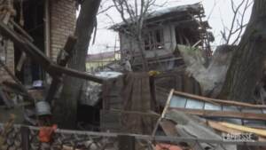 Ucraina: il villaggio di Gorenka devastato dai bombardamenti russi