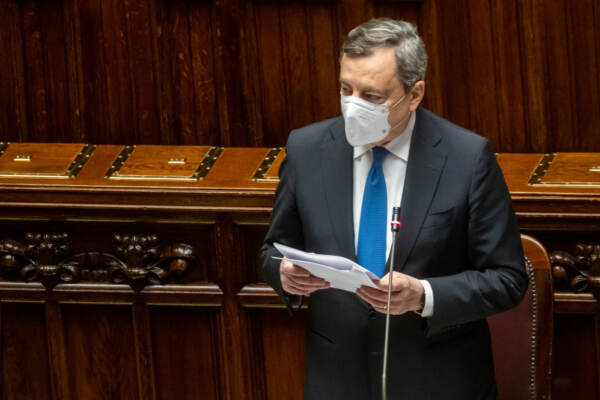 Camera dei Deputati - Comunicazioni del Presidente del Consiglio dei Ministri sugli sviluppi del conflitto tra Russia e Ucraina