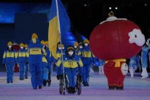 Cerimonia di apertura dei giochi paralimpici invernali Pechino 2022