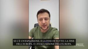 Ucraina, Zelensky: “Europa deve svegliarsi, i russi sparano a centrali nucleari”